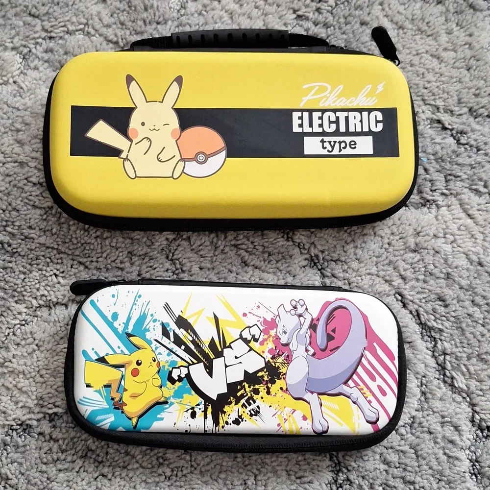 Nintendo Switch Lite hard zip cases EUC